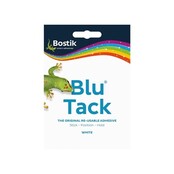 Bostik Blu Tack - Original Reusable Adhesive - Handy Pack 60g - White