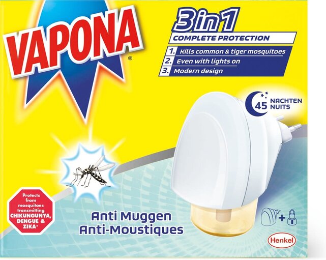 Vapona Anti-Mosquito Device - 45 Nights