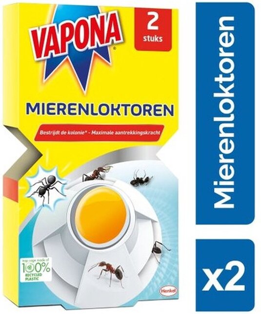 Vapona Volcano Ant Bait Box – Insektenfalle – 2 Stück
