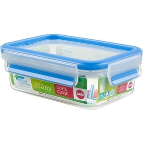 Emsa Clip & Close Food Storage Container - Blue