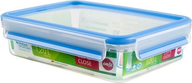 Conteneur de conservation des aliments Emsa Clip & Close - Bleu
