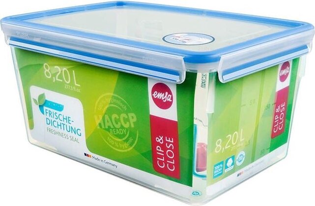Conteneur de conservation des aliments Emsa Clip & Close - Bleu
