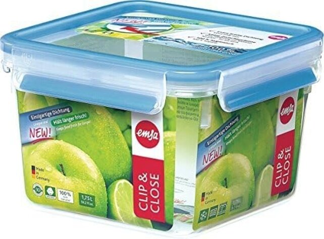Conteneur de conservation des aliments Emsa Clip & Close - Bleu