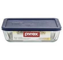 Pyrex - Classic Glass Multipurpose Rectangular Roaster - 1.42L - Clear
