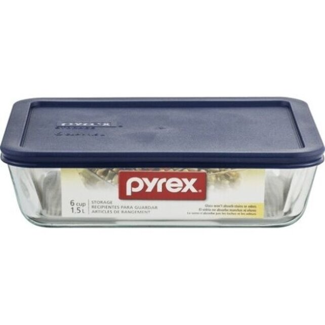 Pyrex - Classic Glass Multipurpose Rectangular Roaster - 1.42L - Clear