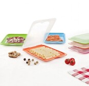 Tatay Fresh Flat Container for Sliced Cheese, Fish & Meat