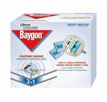 Baygon Mosquito Plug Vaporiser + 10 Tablets