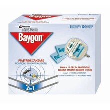 Baygon Muggenstekker Verdamper + 10 Tabletten