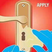 Ouate de polissage pour métaux Brasso Duraglit - 75 g