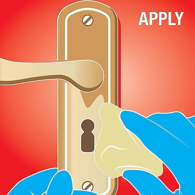 Brasso Duraglit Metaal Poetswatten - 75 g