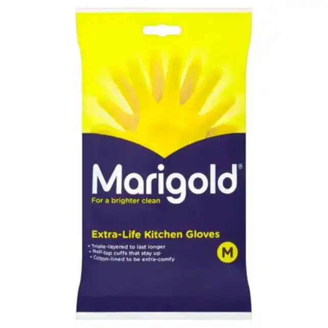 Marigold Kitchen Gloves  - Yellow