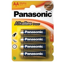 Panasonic AA Alkaline Power-Batterien