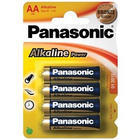 Panasonic AA Alkaline Power-Batterien