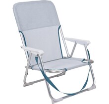 Chaise Pliante Aluminium - Alu Bleu