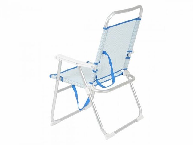 Vouwbaar Strandstoel Aluminium - Alu Blue