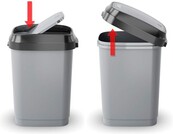 Curver Kis Dual Swing Bin - 25 Liter - 26 x 37 x h47,5 cm