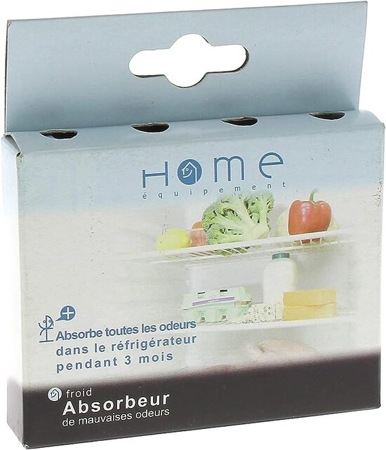 Absorbeur d'odeurs pour réfrigérateur Frigo Fresh (x2) Boite
