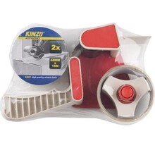 Tape Dispenser - 2 Rolls Included + 15M Tape