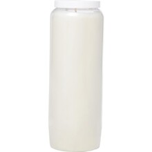 Candle 9 Days - White