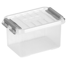 Sunware Aufbewahrungsbox Q-line Box – 0,4 l – 118 x 77 x 62 mm