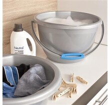 SUNWAREware Water-line Wasbak Rond 9 Ltr Argent