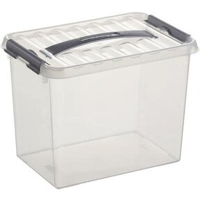 Boîte de Rangement Q-Line 9L Transparente