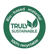 Guzzini Kom L in Recyclable Bio-Based Kunststof Dolcevita Ø25 cm – Pink