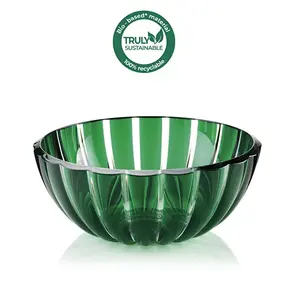Bowl M Bio-Based  Plastic - Dolcevita - Ø25 cm (Emerald)