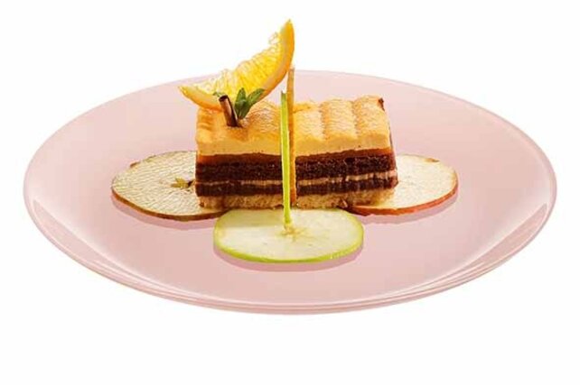 Planche à Dessert Luminarc Arty Quartz Rose 20,5 cm