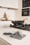 Tomorrow's Kitchen Cookware Trivet Spoon Holder - Gray