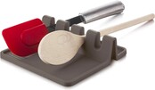 Tomorrow's Kitchen Cookware Trivet Spoon Holder - Gray