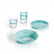 Luminarc Venizia Assiette creuse turquoise clair Ø20cm