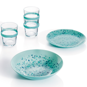 Luminarc Venizia Assiette à Dessert Turquoise Clair Ø22cm