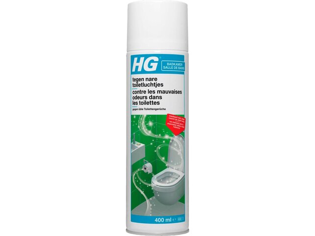 HG Against Bad Toilet Odours - 400ml - Takes away odour - 100% biodegradable