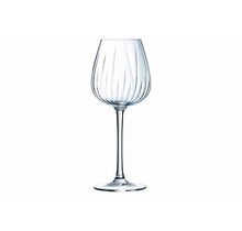 Cristal Darques Swirly Wine Glass 35cl - Set of 4
