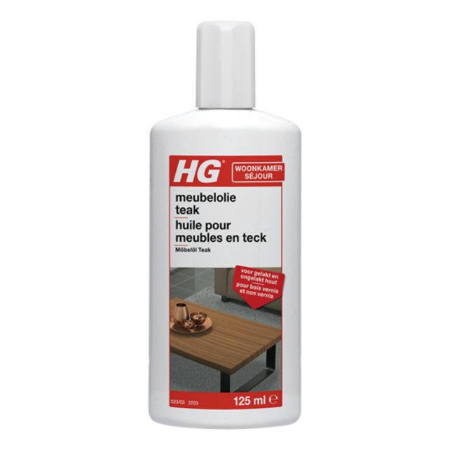 HG Meubel Olie Verzorgend Teak 125 ml