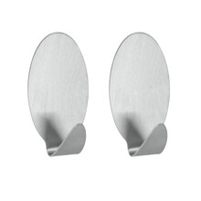 Hook self-adhesive Hook stainless steel 2pcs