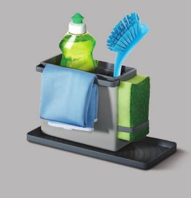 Metaltex Kitchen Helpers Tidy-Tex - Sink Organizer - For soap, sponge, cleaning wipes and brush