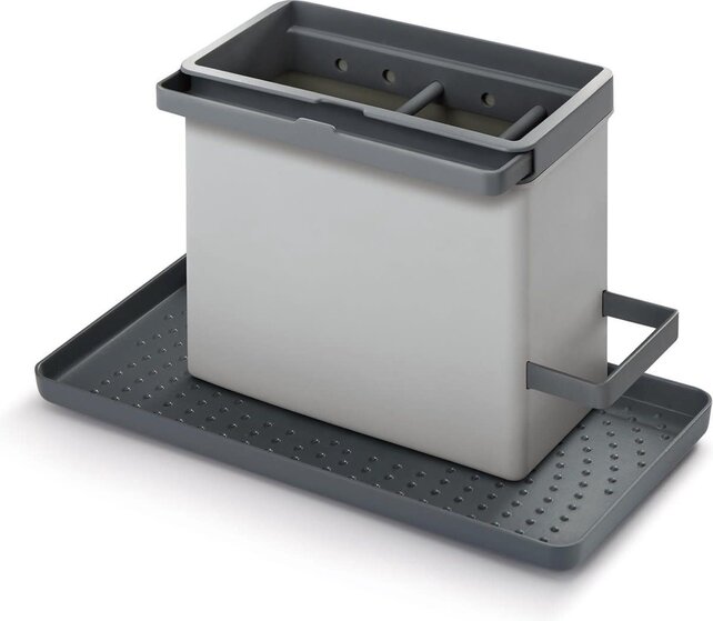 Metaltex Kitchen Helpers Tidy-Tex - Organisateur d'évier - Pour savon, éponge, lingettes nettoyantes et brosse