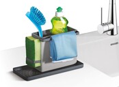 Metaltex Kitchen Helpers Tidy-Tex – Spülbecken-Organizer – für Seife, Schwamm, Reinigungstücher und Bürste