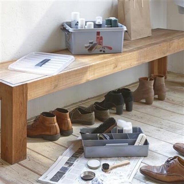 Sunware Shoe polish box 15L with insert