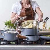 GreenPan Mayflower Pro 13-Piece Cookware Set - Grey - Induction - PFAS-Free - PROMO