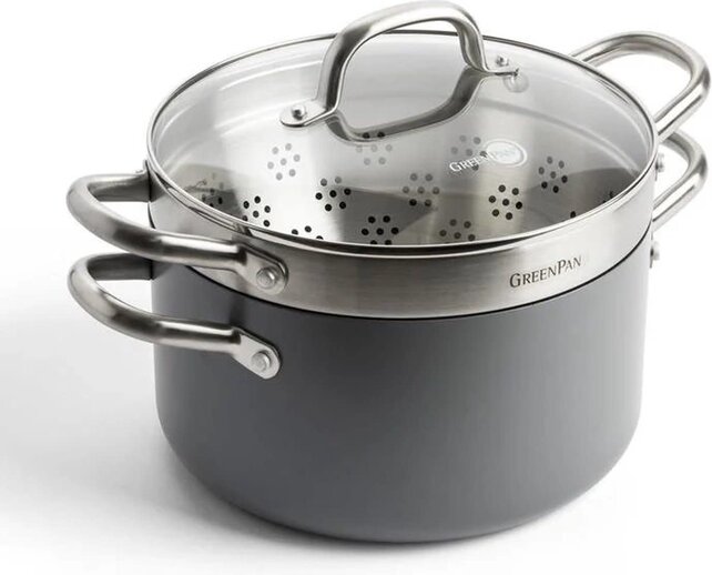 GreenPan Mayflower Pro 13-Piece Cookware Set - Grey - Induction - PFAS-Free - PROMO