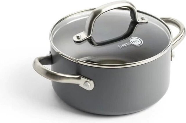 GreenPan Mayflower Pro Pannenset -13-delig - Grijs - Inductie - PFAS-Vrij - PROMO