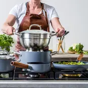 GreenPan Mayflower Pro Pannenset -13-delig - Grijs - Inductie - PFAS-Vrij - PROMO