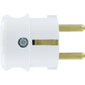 Plug White Side Entry