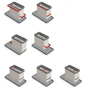 Metaltex Kitchen Helpers Tidy-Tex - Organisateur d'évier - Pour savon, éponge, lingettes nettoyantes et brosse