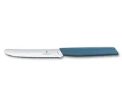 Victorinox Swiss Modern Tafelmesser – Wellenschliff – Runde Schneide – 11 cm