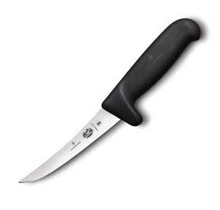 Victorinox Fibrox Safety Grip Boning Knife with Curved Blade - White - blade 12 cm