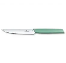 Victorinox Steak Knife Swiss Modern - Straight Edge - 10cm - Mint Green